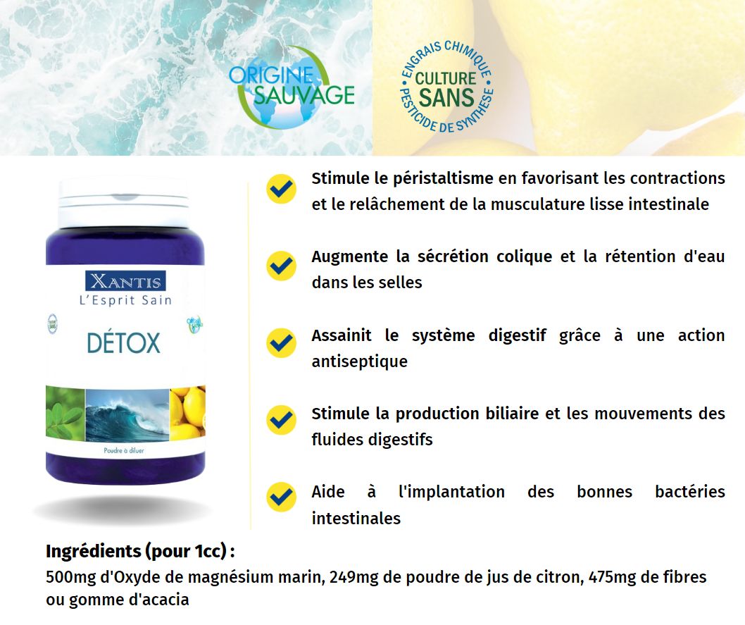 detox xantis constipation chronique ou passagère et nettoyer ses intestins naturellement